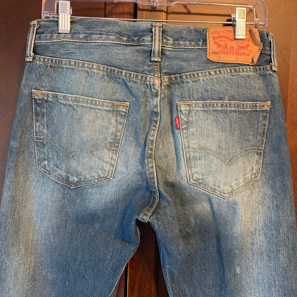 Levi's Stonewash Button Fly 501 Jeans 30/28 - Picture 5 of 8